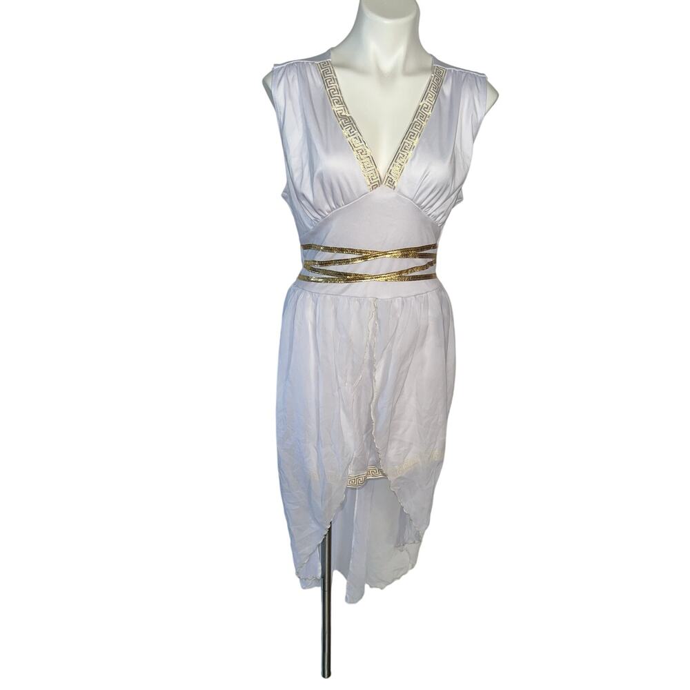 Spirt women’s goddess costume high low dress